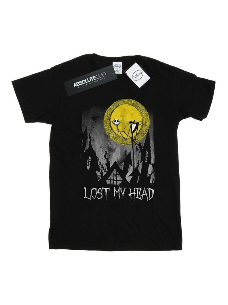 Disney - T-shirt NIGHTMARE BEFORE CHRISTMAS LOST MY HEAD Noir - Kiabi