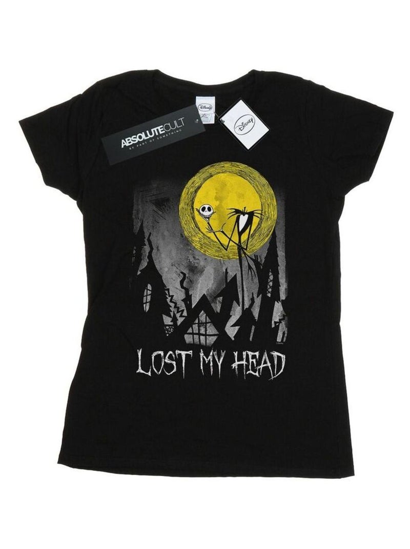 Disney - T-shirt NIGHTMARE BEFORE CHRISTMAS LOST MY HEAD Noir - Kiabi