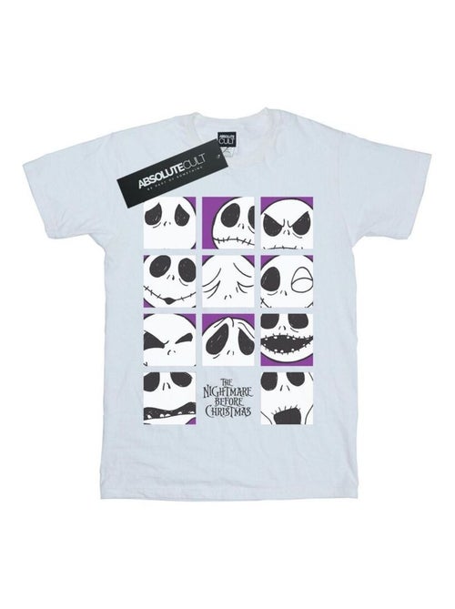 Disney - T-shirt NIGHTMARE BEFORE CHRISTMAS MANY FACES OF JACK - Kiabi