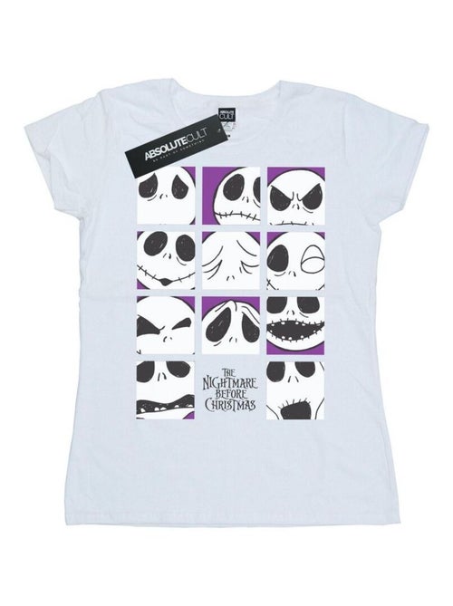 Disney - T-shirt NIGHTMARE BEFORE CHRISTMAS MANY FACES OF JACK - Kiabi Disney - T-shirt NIGHTMARE BEFORE CHRISTMAS MANY FACES OF JACK - Kiabi