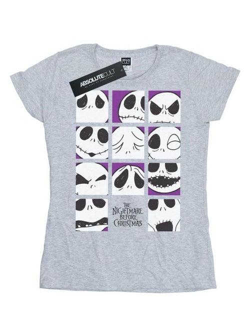 Disney - T-shirt NIGHTMARE BEFORE CHRISTMAS MANY FACES OF JACK - Kiabi Disney - T-shirt NIGHTMARE BEFORE CHRISTMAS MANY FACES OF JACK - Kiabi