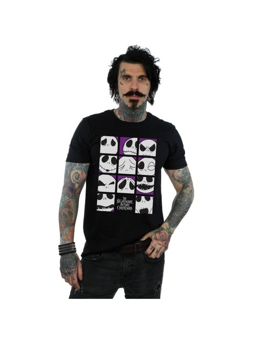Disney - T-shirt NIGHTMARE BEFORE CHRISTMAS MANY FACES OF JACK - Kiabi