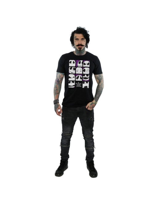 Disney - T-shirt NIGHTMARE BEFORE CHRISTMAS MANY FACES OF JACK - Kiabi