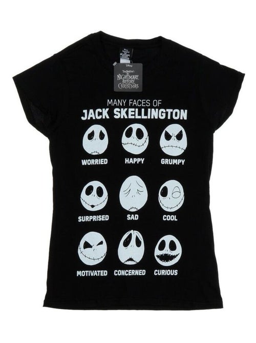 Disney - T-shirt NIGHTMARE BEFORE CHRISTMAS MANY FACES OF JACK - Kiabi Disney - T-shirt NIGHTMARE BEFORE CHRISTMAS MANY FACES OF JACK - Kiabi