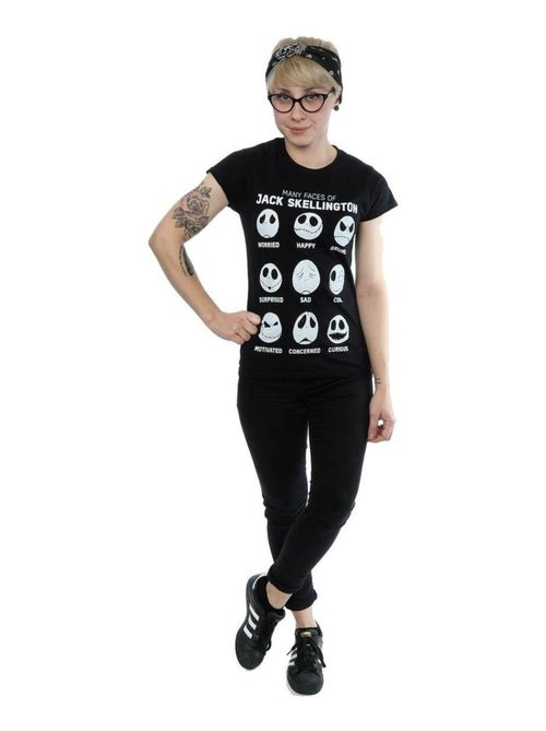 Disney - T-shirt NIGHTMARE BEFORE CHRISTMAS MANY FACES OF JACK - Kiabi Disney - T-shirt NIGHTMARE BEFORE CHRISTMAS MANY FACES OF JACK - Kiabi