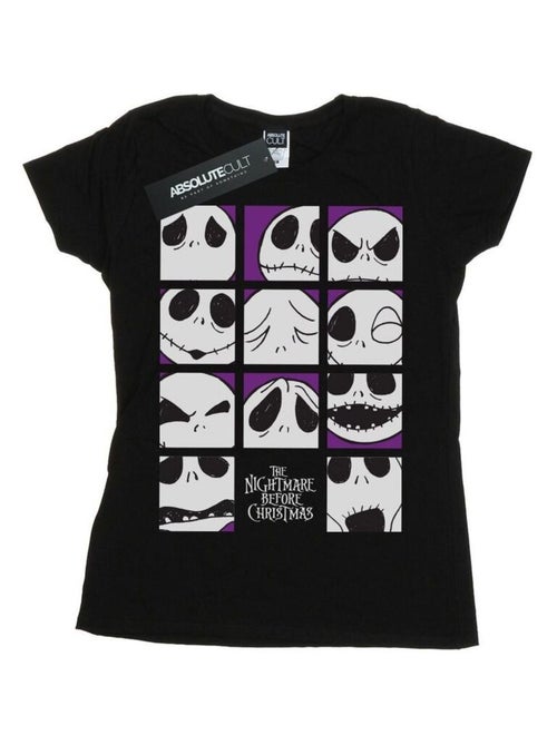 Disney - T-shirt NIGHTMARE BEFORE CHRISTMAS MANY FACES OF JACK - Kiabi Disney - T-shirt NIGHTMARE BEFORE CHRISTMAS MANY FACES OF JACK - Kiabi
