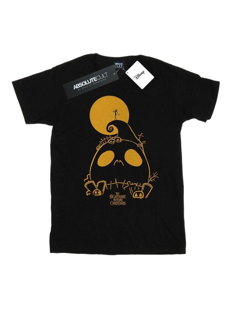 Disney - T-shirt NIGHTMARE BEFORE CHRISTMAS Noir - Kiabi
