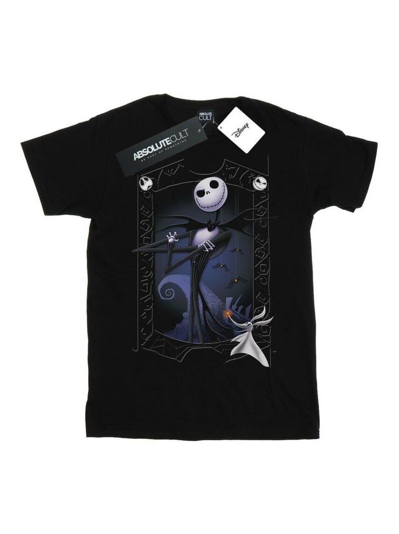 Disney - T-shirt NIGHTMARE BEFORE CHRISTMAS Noir - Kiabi