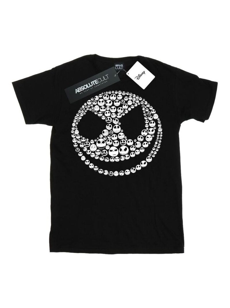 Disney - T-shirt NIGHTMARE BEFORE CHRISTMAS Noir - Kiabi
