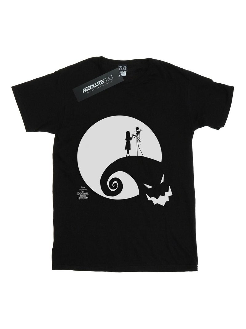 Disney - T-shirt NIGHTMARE BEFORE CHRISTMAS Noir - Kiabi