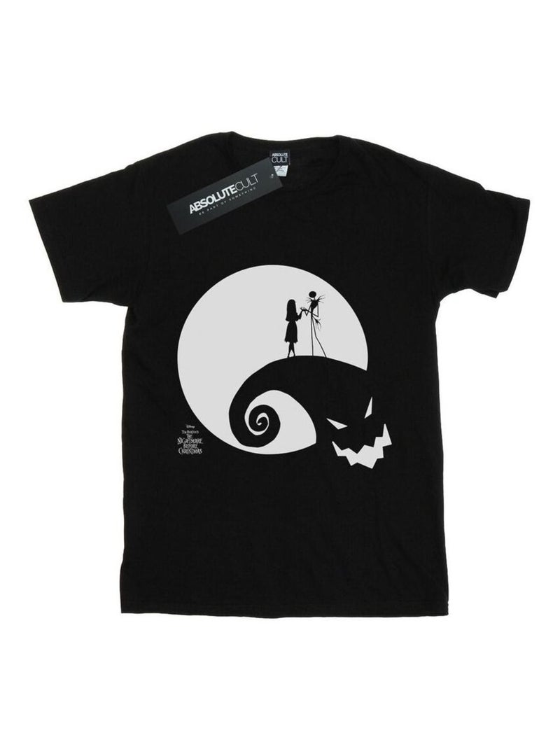 Disney - T-shirt NIGHTMARE BEFORE CHRISTMAS Noir - Kiabi