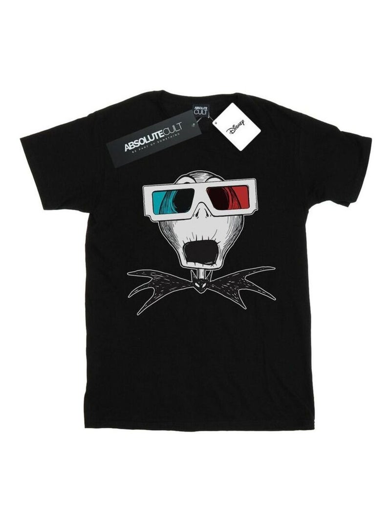 Disney - T-shirt NIGHTMARE BEFORE CHRISTMAS Noir - Kiabi