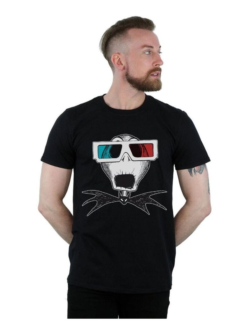 Disney - T-shirt NIGHTMARE BEFORE CHRISTMAS Noir - Kiabi