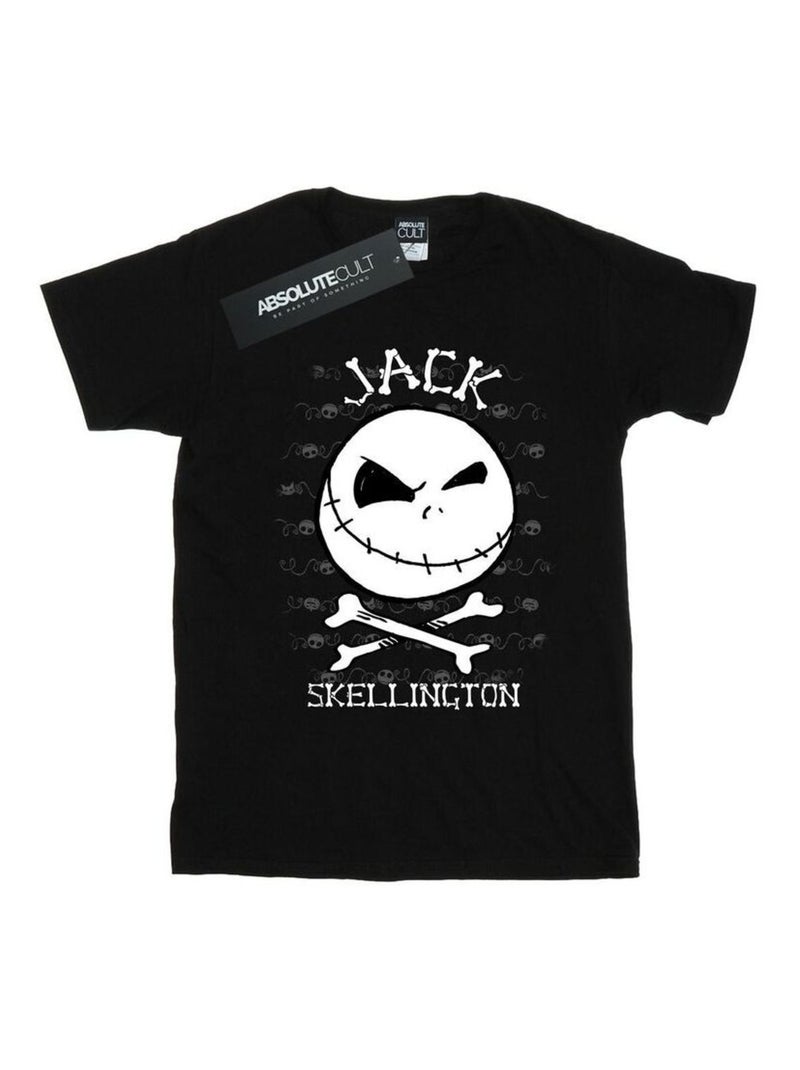 Disney - T-shirt NIGHTMARE BEFORE CHRISTMAS Noir - Kiabi
