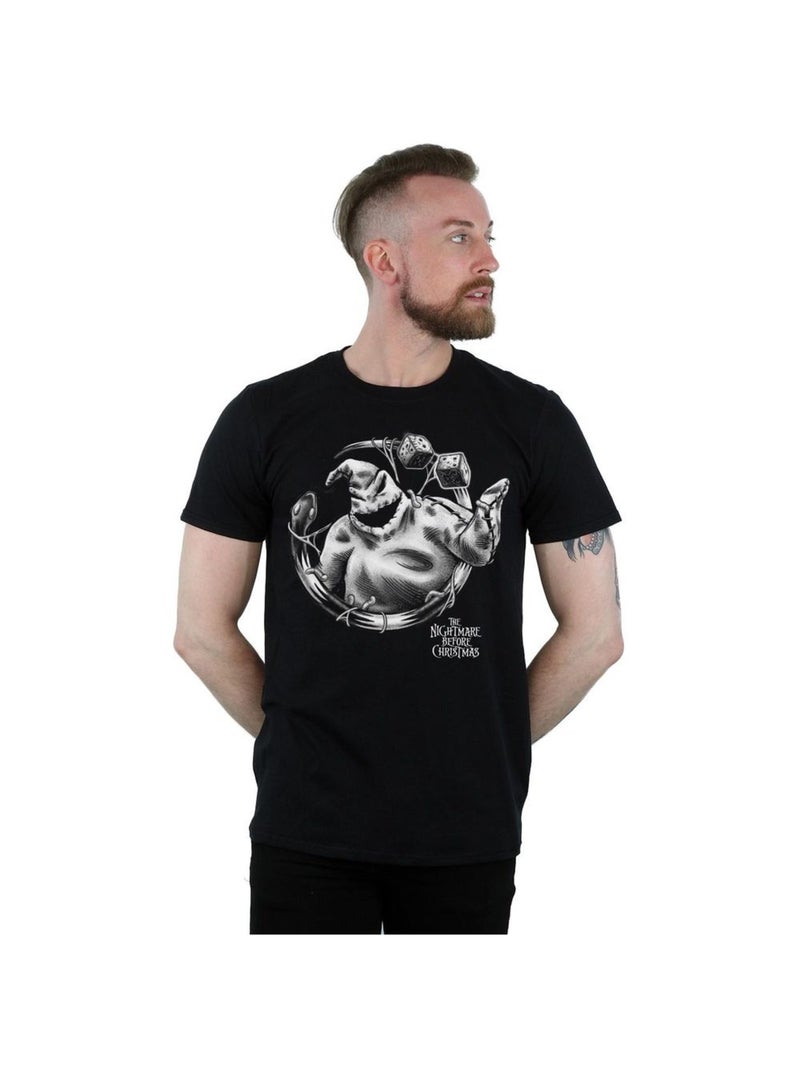 Disney - T-shirt NIGHTMARE BEFORE CHRISTMAS Noir - Kiabi