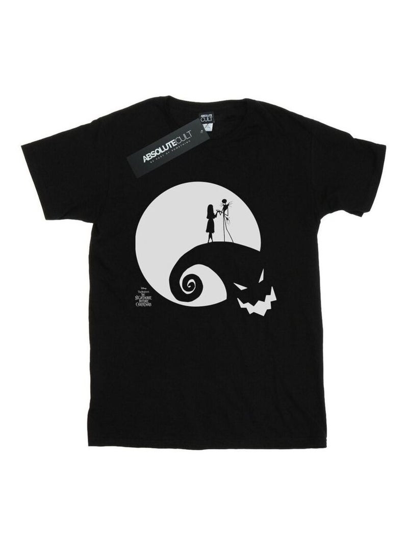 Disney - T-shirt NIGHTMARE BEFORE CHRISTMAS Noir - Kiabi