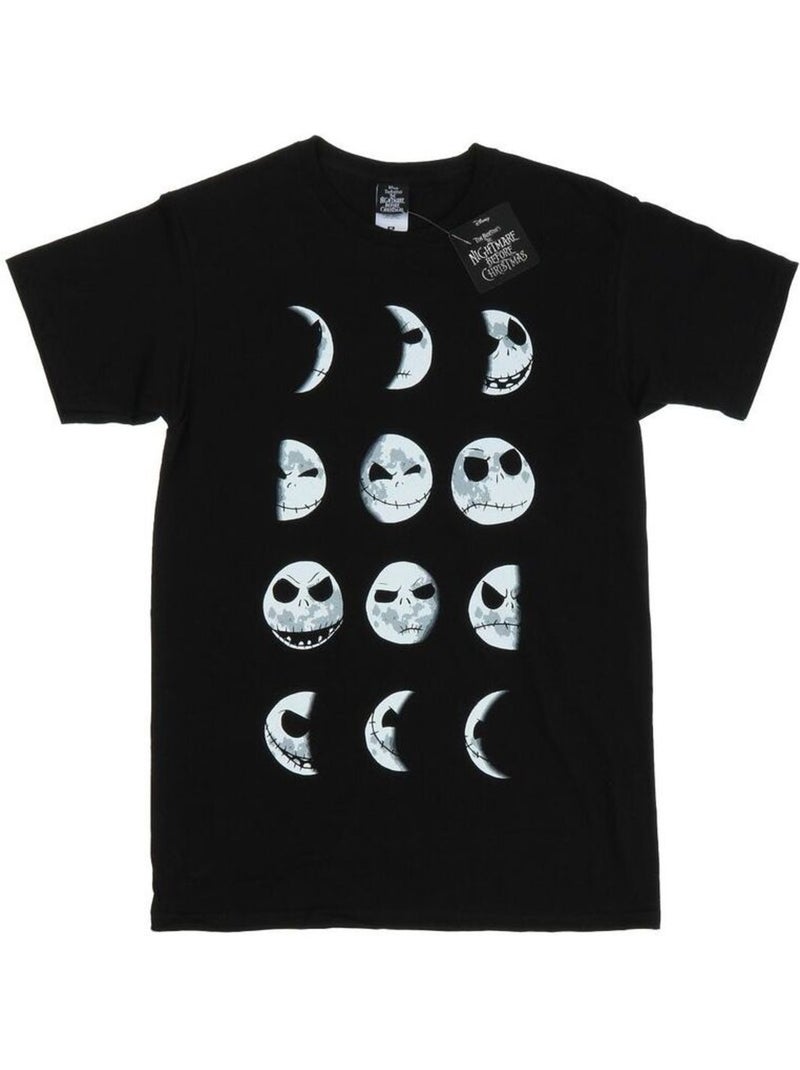 Disney - T-shirt NIGHTMARE BEFORE CHRISTMAS Noir - Kiabi