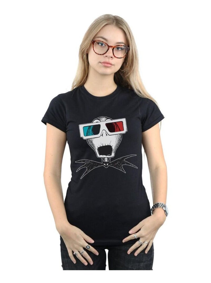 Disney - T-shirt NIGHTMARE BEFORE CHRISTMAS Noir - Kiabi