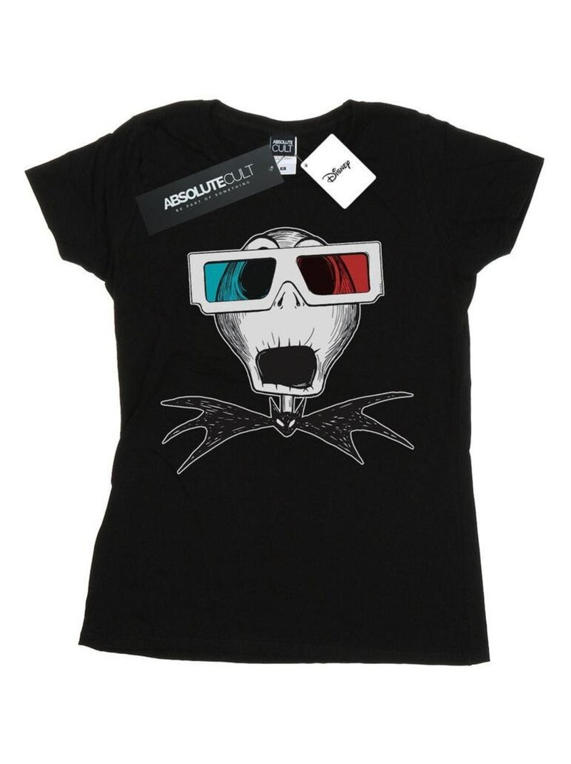 Disney - T-shirt NIGHTMARE BEFORE CHRISTMAS Noir - Kiabi