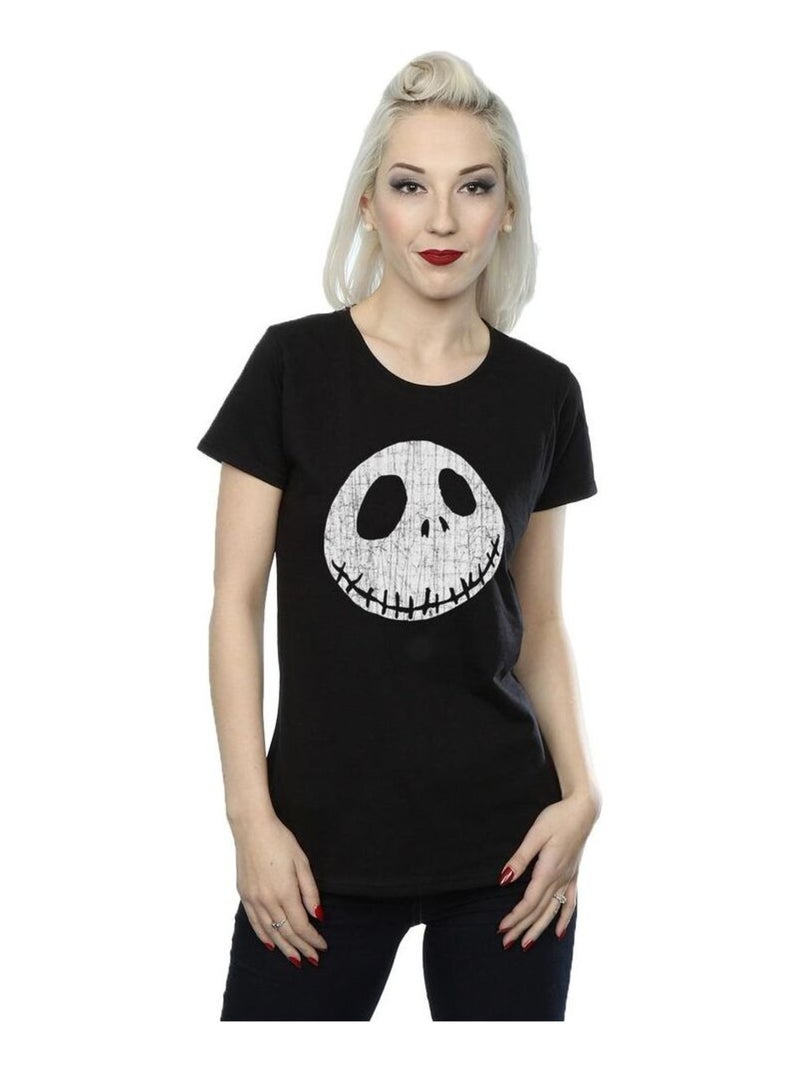 Disney - T-shirt NIGHTMARE BEFORE CHRISTMAS Noir - Kiabi
