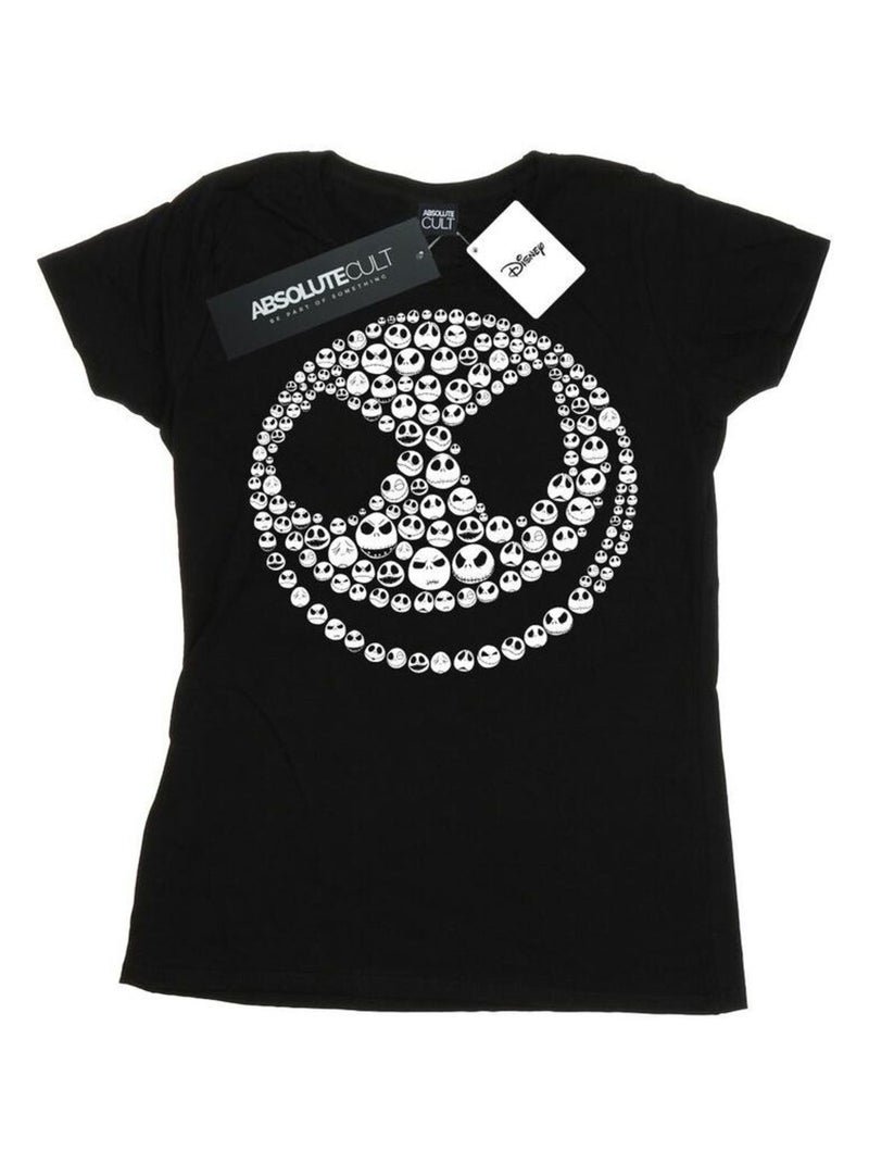 Disney - T-shirt NIGHTMARE BEFORE CHRISTMAS Noir - Kiabi