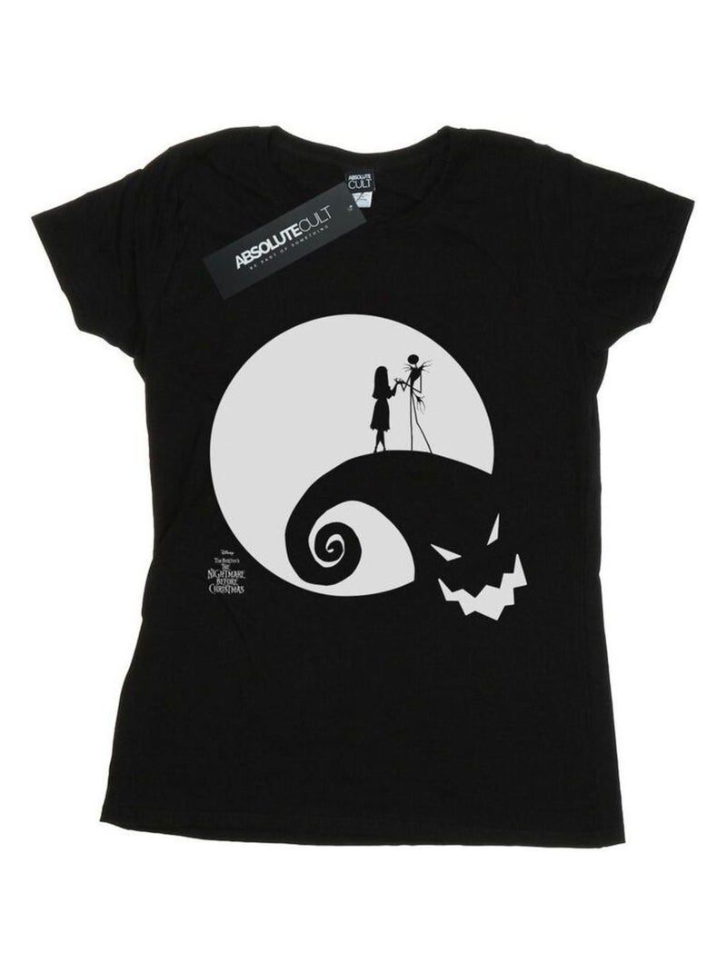 Disney - T-shirt NIGHTMARE BEFORE CHRISTMAS Noir - Kiabi