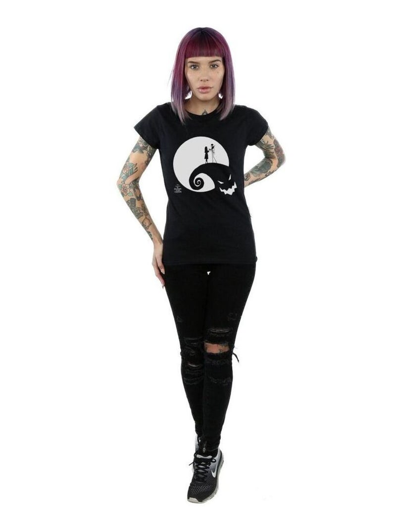 Disney - T-shirt NIGHTMARE BEFORE CHRISTMAS Noir - Kiabi