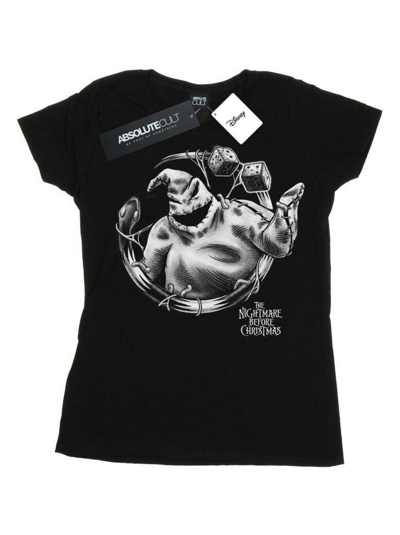 Disney - T-shirt NIGHTMARE BEFORE CHRISTMAS Noir - Kiabi