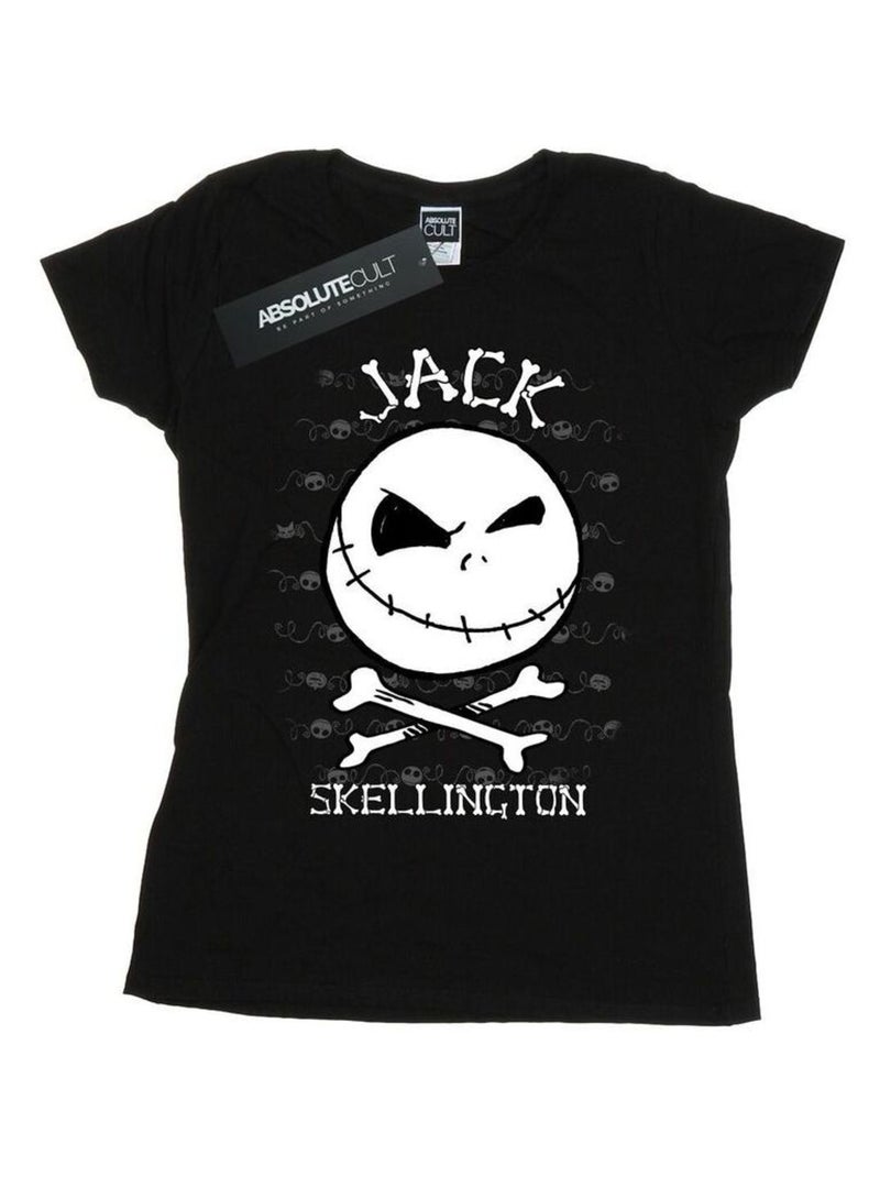 Disney - T-shirt NIGHTMARE BEFORE CHRISTMAS Noir - Kiabi