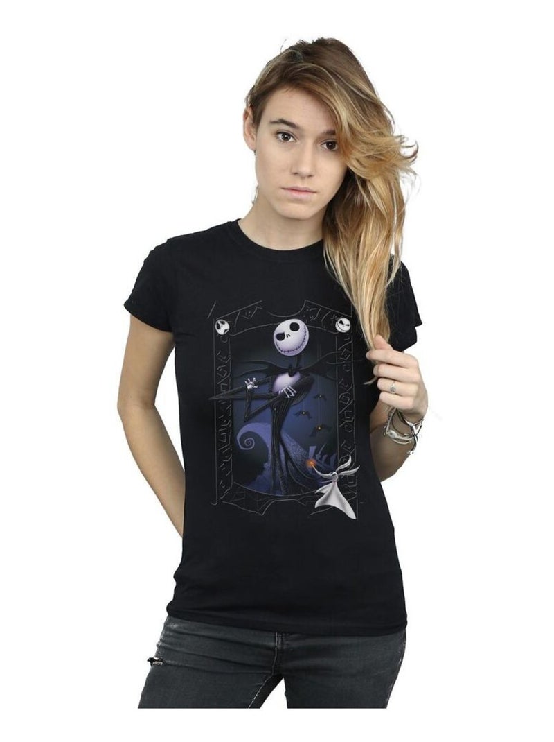 Disney - T-shirt NIGHTMARE BEFORE CHRISTMAS Noir - Kiabi