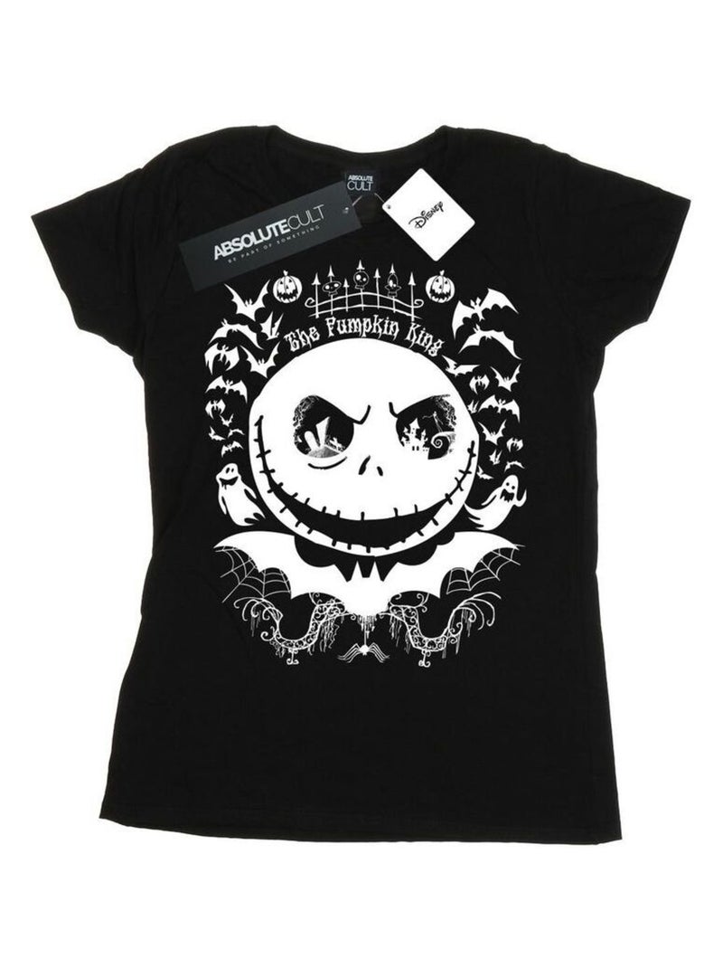 Disney - T-shirt NIGHTMARE BEFORE CHRISTMAS Noir - Kiabi