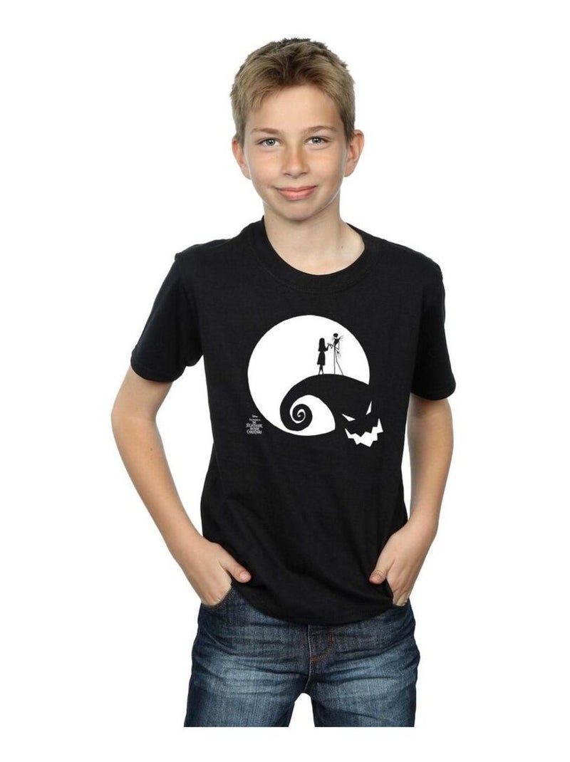 Disney - T-shirt NIGHTMARE BEFORE CHRISTMAS Noir - Kiabi