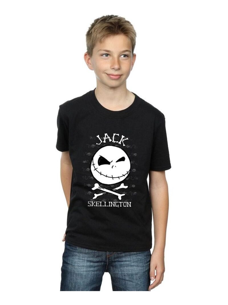 Disney - T-shirt NIGHTMARE BEFORE CHRISTMAS Noir - Kiabi