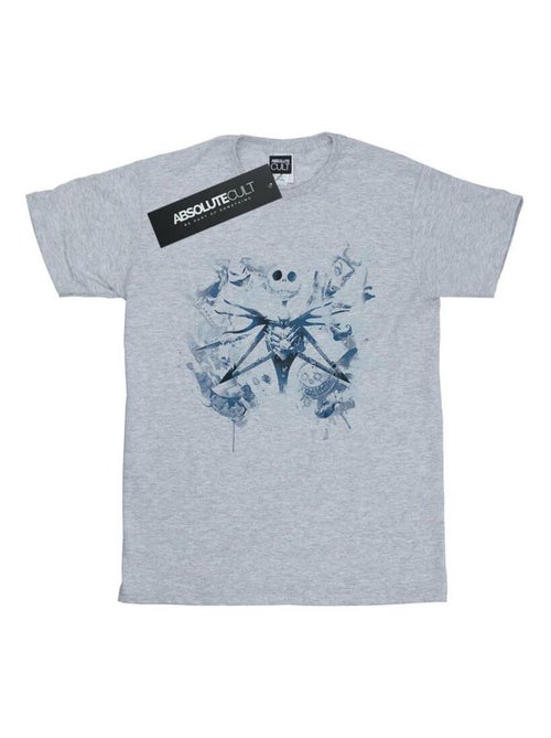 Disney - T-shirt NIGHTMARE BEFORE CHRISTMAS PAINT SPRAY CARERS - Kiabi Disney - T-shirt NIGHTMARE BEFORE CHRISTMAS PAINT SPRAY CARERS - Kiabi