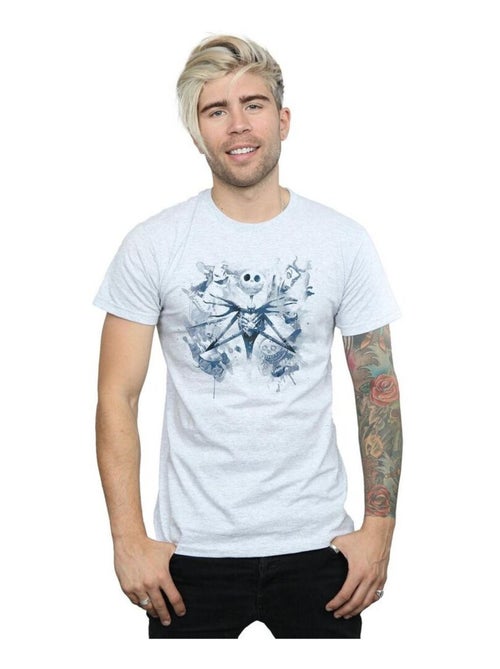 Disney - T-shirt NIGHTMARE BEFORE CHRISTMAS PAINT SPRAY CARERS - Kiabi