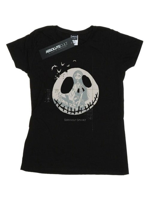 Disney - T-shirt NIGHTMARE BEFORE CHRISTMAS SERIOUSLY SPOOKY - Kiabi Disney - T-shirt NIGHTMARE BEFORE CHRISTMAS SERIOUSLY SPOOKY - Kiabi