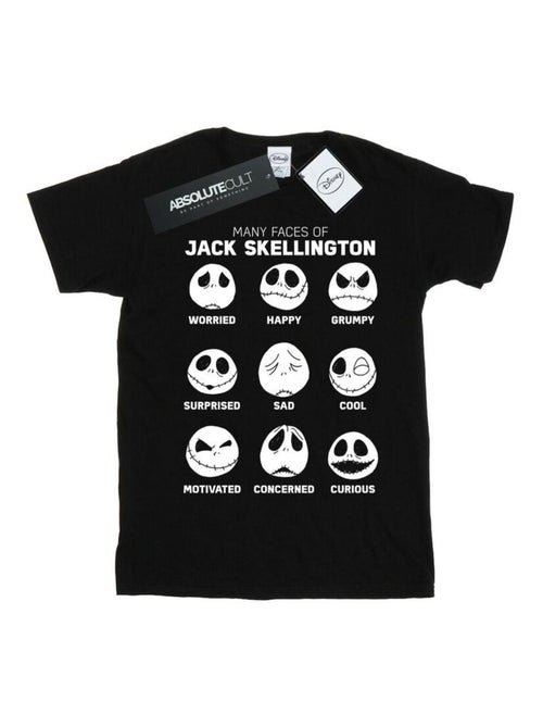 Disney - T-shirt NIGHTMARE BEFORE CHRISTMAS THE MANY FACES OF JACK - Kiabi