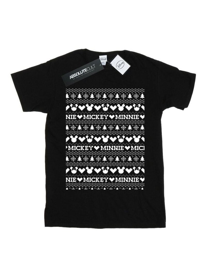 Disney - T-shirt Noir - Kiabi