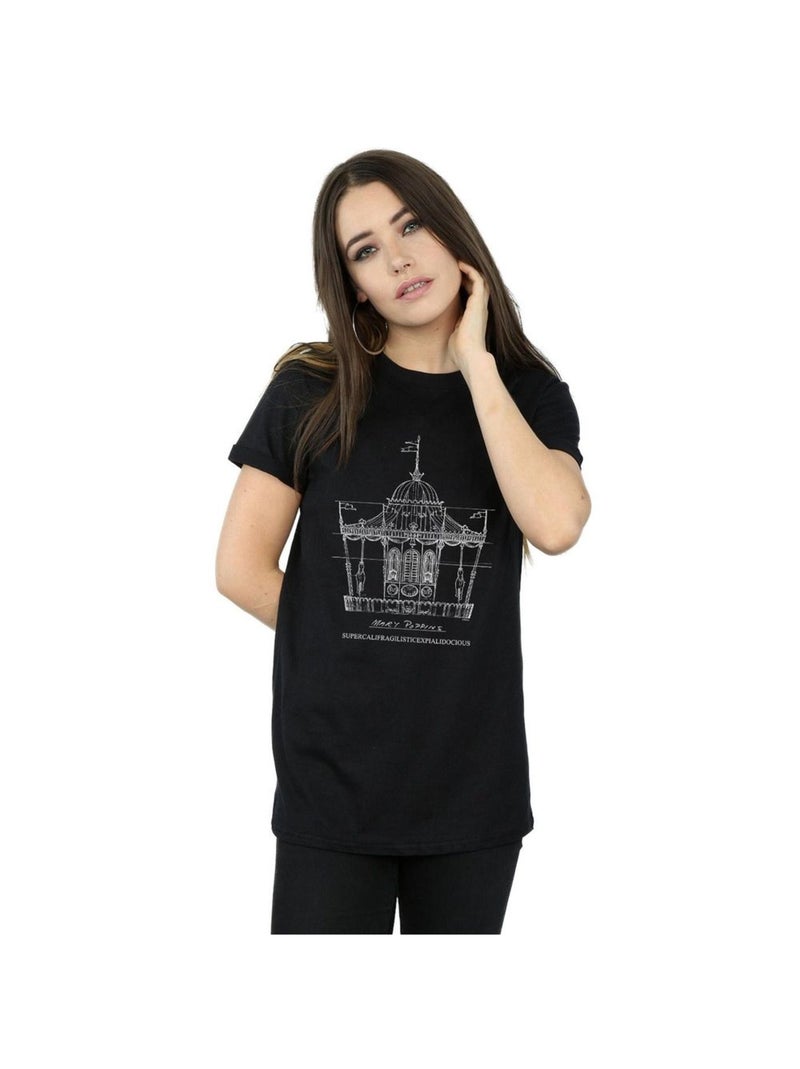 Disney - T-shirt Noir - Kiabi