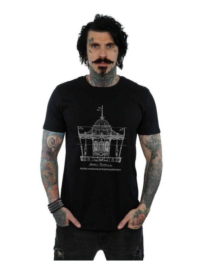 Disney - T-shirt Noir - Kiabi