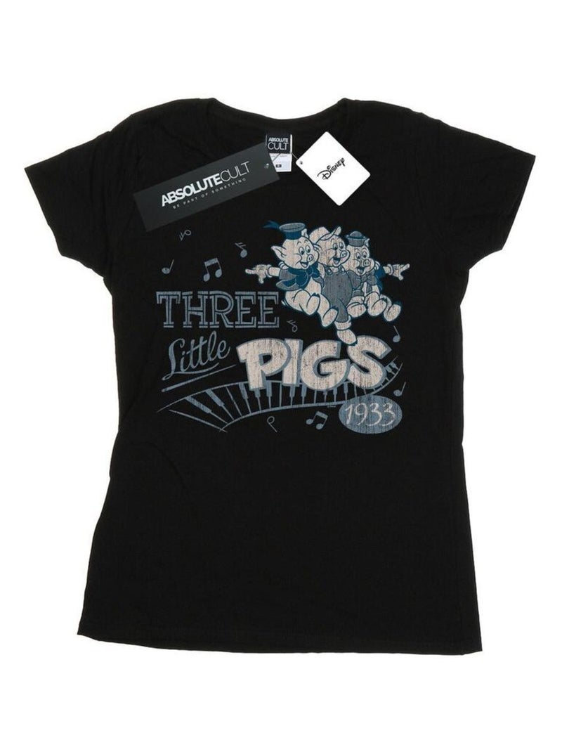 Disney - T-shirt Noir - Kiabi