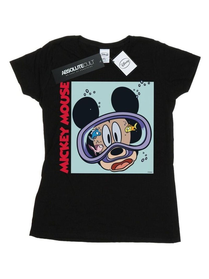 Disney - T-shirt Noir - Kiabi