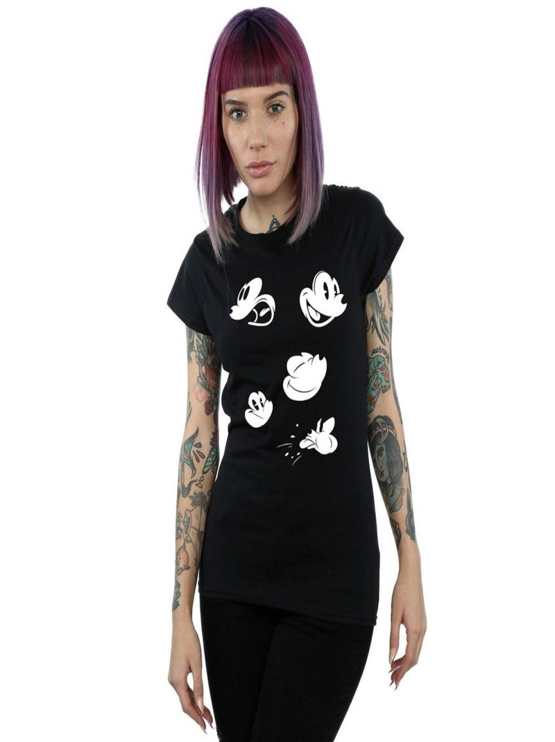 Disney - T-shirt Noir - Kiabi