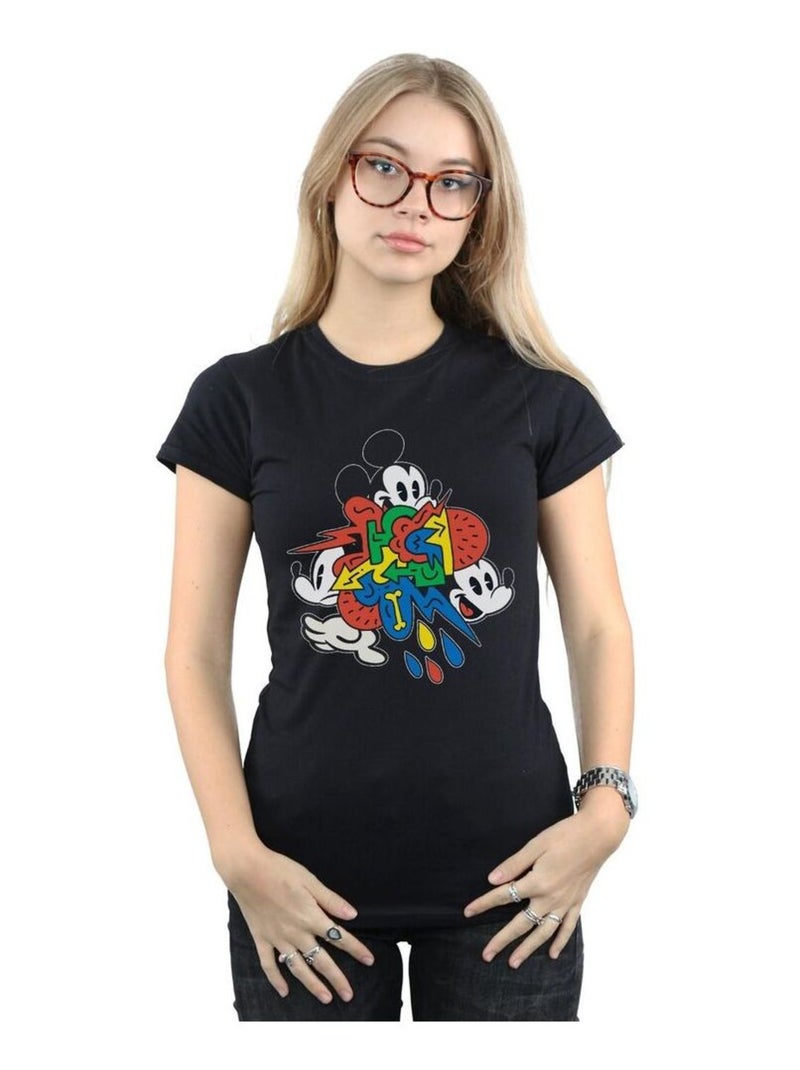 Disney - T-shirt Noir - Kiabi
