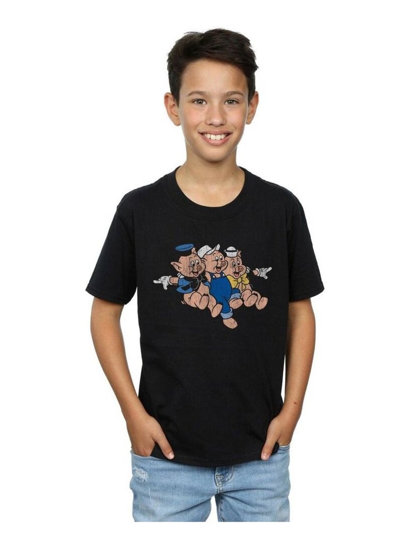 Disney - T-shirt Noir - Kiabi