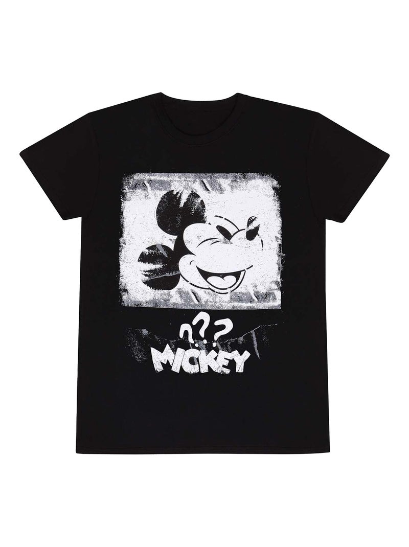 Disney - T-shirt Noir - Kiabi