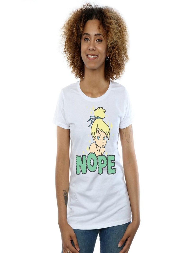 Disney - T-shirt NOPE Blanc - Kiabi