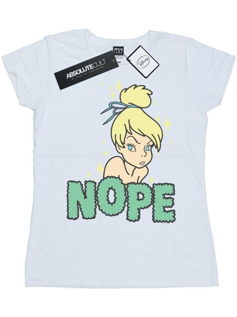 Disney - T-shirt NOPE Blanc - Kiabi