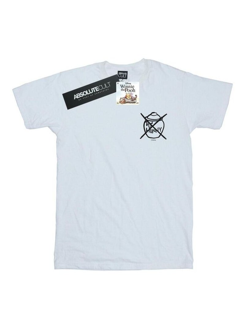 Disney - T-shirt NOT HONEY Blanc - Kiabi