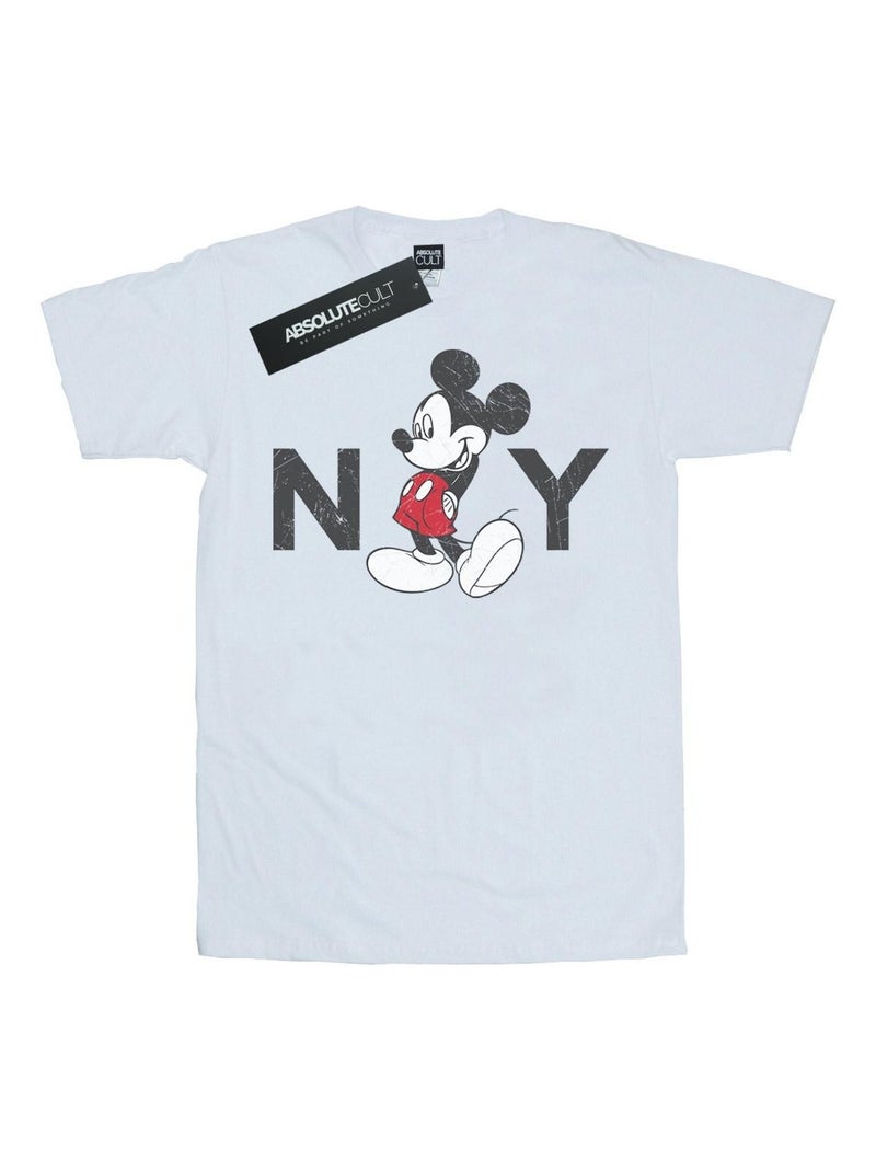 Disney - T-shirt NY Blanc - Kiabi